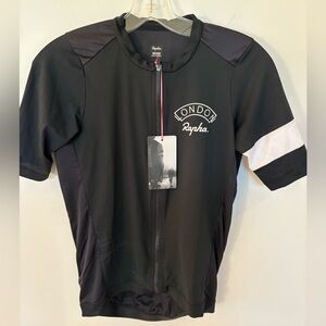 Rapha black London bike Jersey
